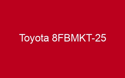 Toyota 8FBMKT-25